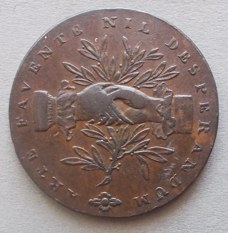 Leek-Halfpenny-Token